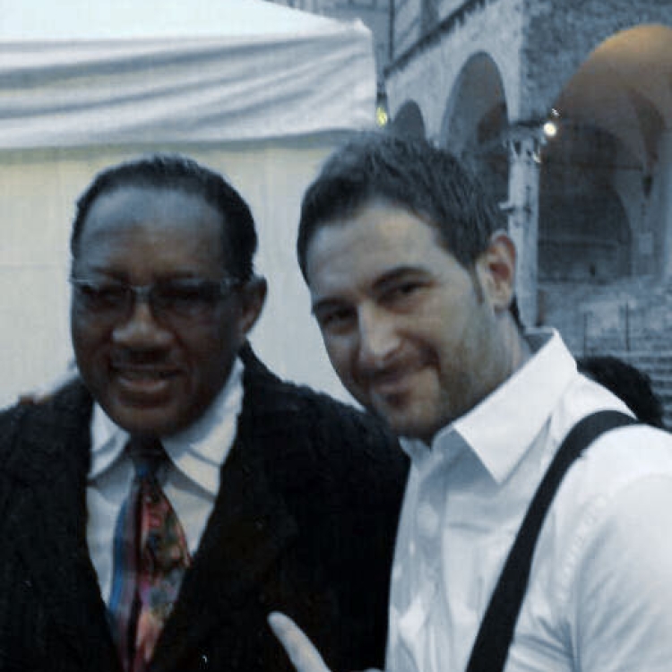 Bon and Bobby Jones at Umbria Jazz Festival